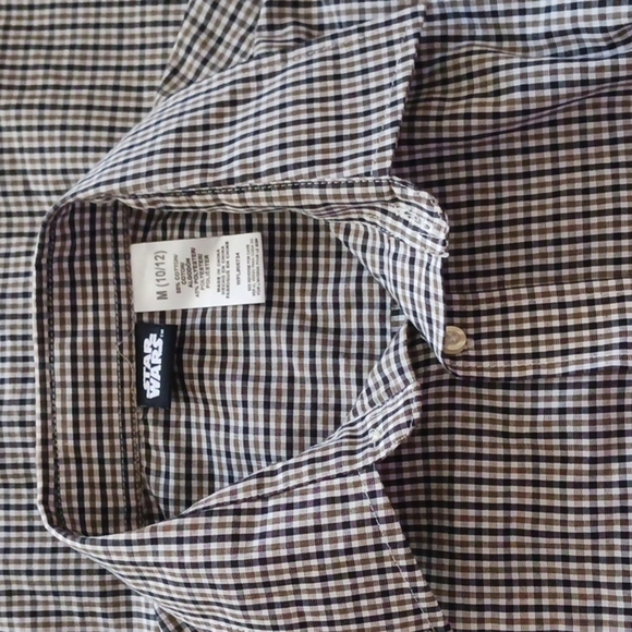 Star Wars Long Sleeved Button Down - Picture 1 of 4